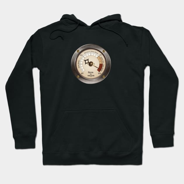 Beer 'O Meter Hoodie by Petrol_Blue